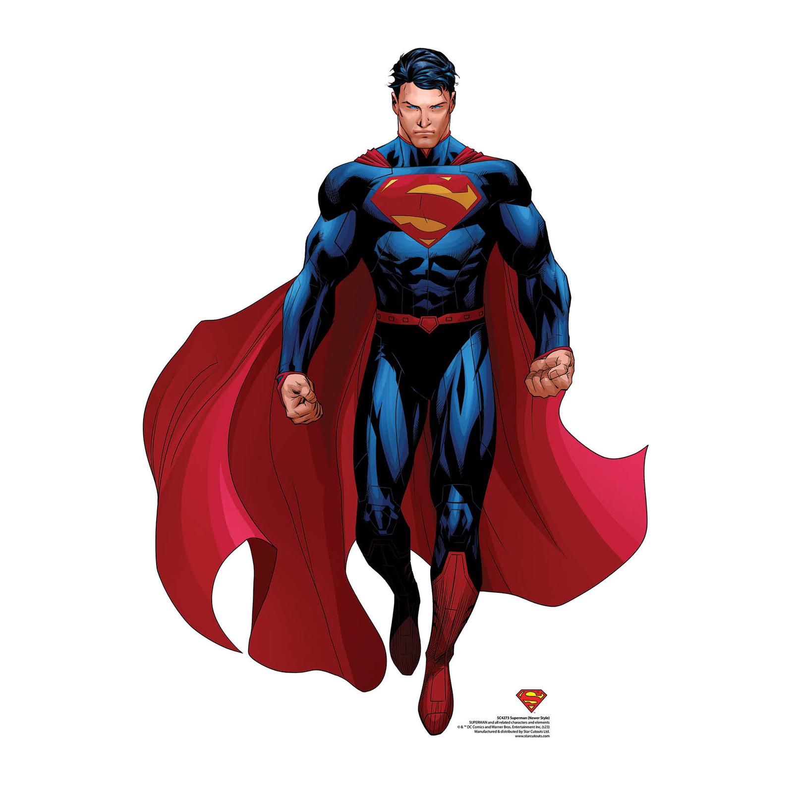 Superman Cape Style Mini Cardboard Cutout Official Standee