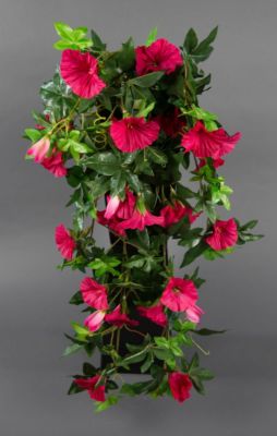 Petunienranke 65cm pink ZF Kunstpflanzen künstliche Petunie Pflanzen Kunstblumen