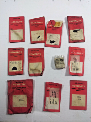 #ad HOMELITE CHAINSAW MISC. PARTS ALL PARTS IN PHOTOS ARE INCLUDED 2 $15.00