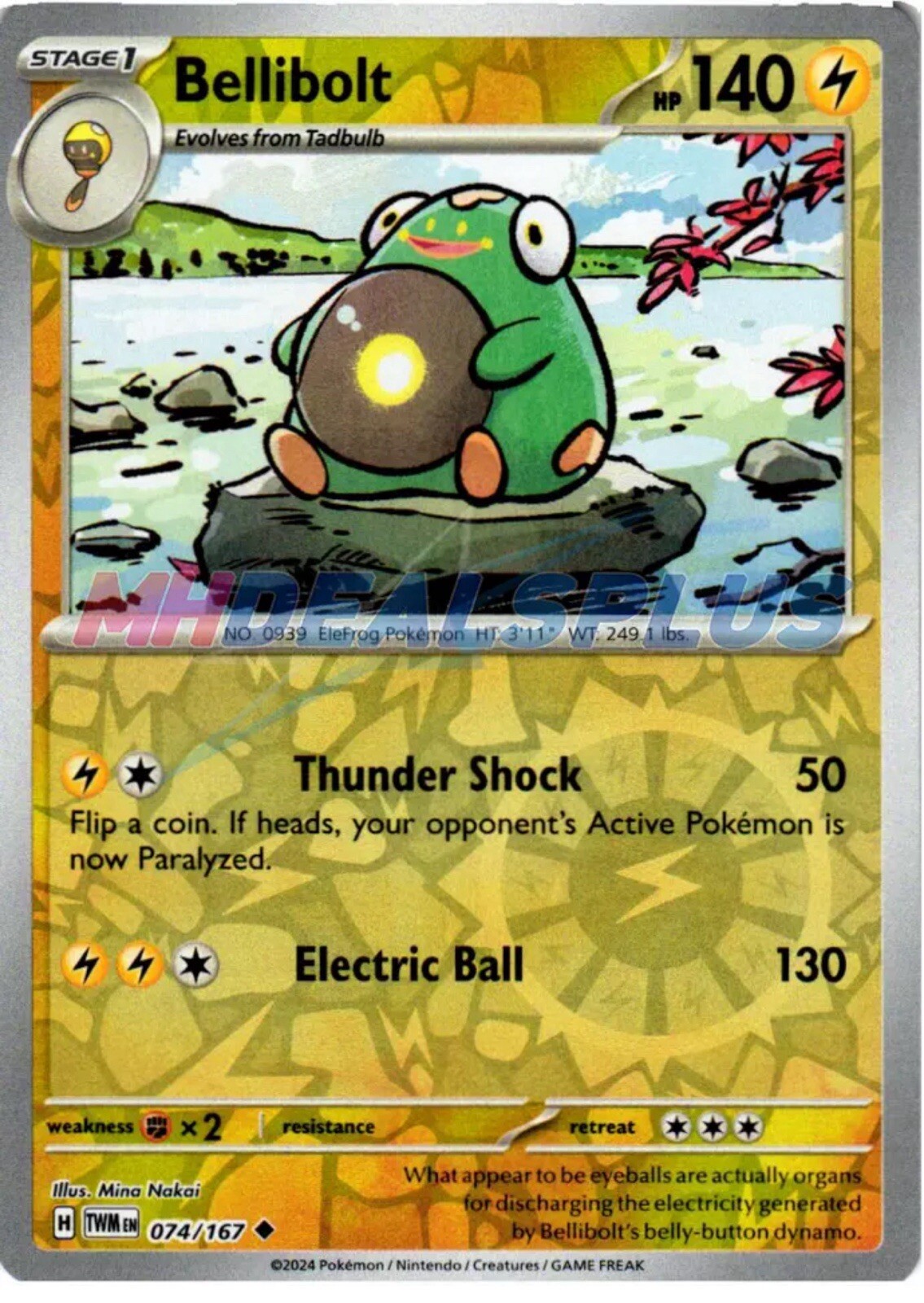 Bellibolt Pokmon TCG Cards for sale | eBay
