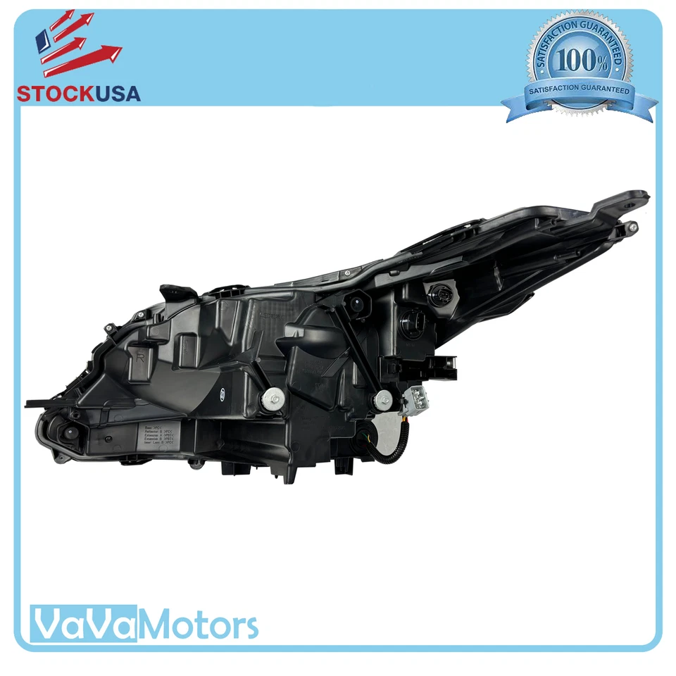 适用于 2016 年雷克萨斯 RX350 LED 车头灯单投影仪右乘客侧  — 第 2/4 张图片