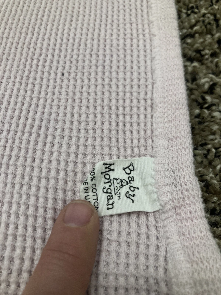VTG Baby Morgan Cotton Thermal Waffle Weave Blanket | eBay