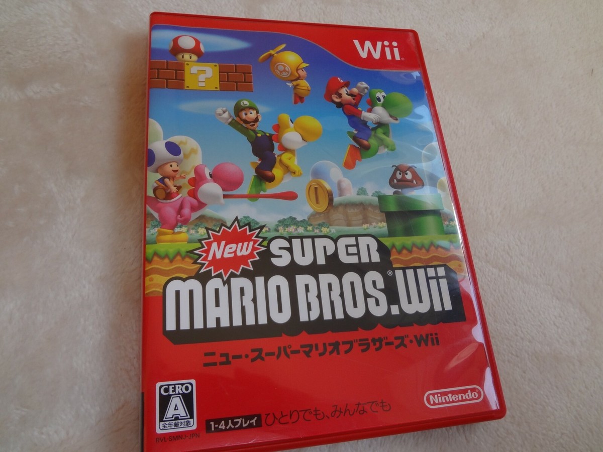 Nintendo Wii New Super Mario Bros. wii Tested Work 2 | eBay