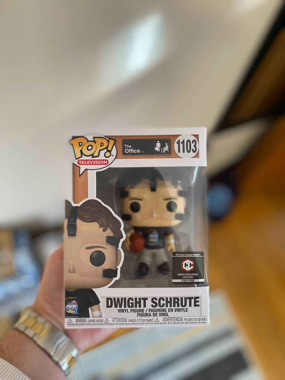 Dwight Schrute Basketball Funko Pop 1103 Common Chalice Exclusive