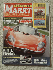 Oldtimer Markt 7/2001 Friedel Münch, Citroen ID DS, NSU TT 24h, Ford Taunus