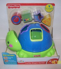 turtle shape sorter fisher price