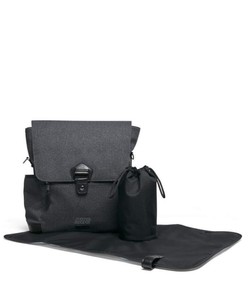 mamas and papas black changing bag