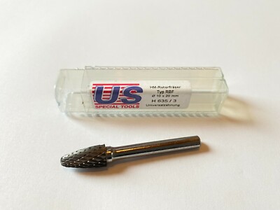 Carbide burr H 635/3 type RBF US special tools new with invoice!!!