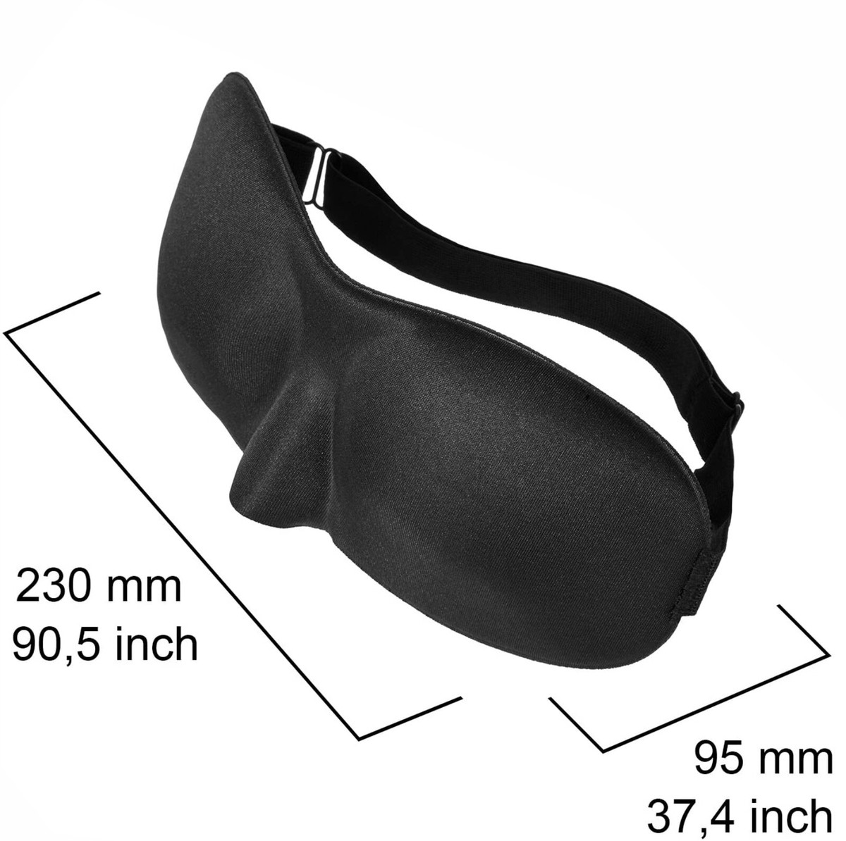 VALNEO Schlafmaske Gehörschutz Ohrenstöpsel Tasche Lichtschutz