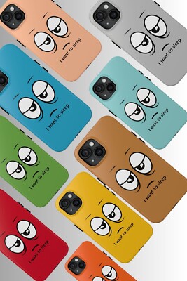 Phone Case I want to sleep : A Spooky Encounter with Tech Accessories