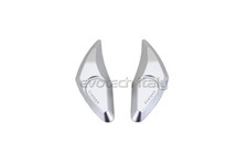 Evotech Paire De Bouchons De Trou De Miroir CNC Argent Aprilia RS 660 2020-2023