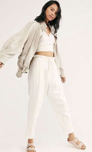 Free People Jayde Safari Bomber 