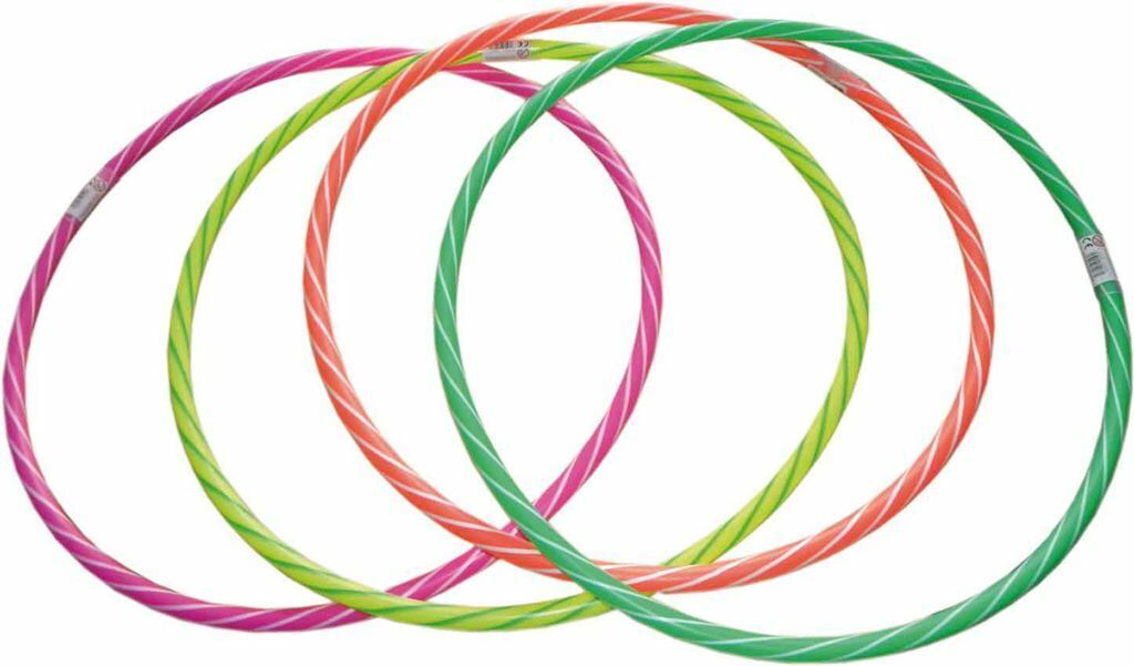 Set De 12 Aros Hula Hoop Para Gimnasia Deportiva Niños Diámetro 60cm SAR