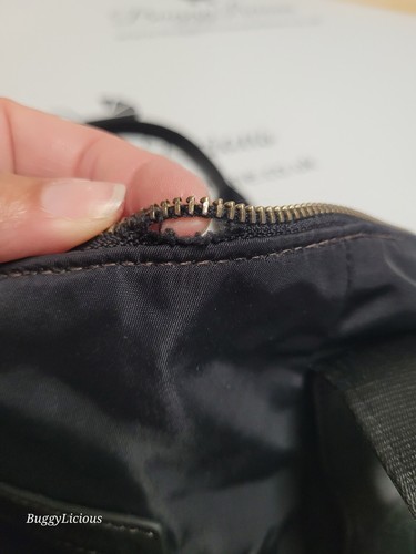 STORKSAK X BUGABOO Changing Bag Black Nylon and Leatherette READ DESCRIPTION - Picture 4 of 15