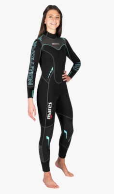 Neoprenanzug Mares Evolution 5mm She Dives Wetsuit Scuba-Diving Größe 2 NEU