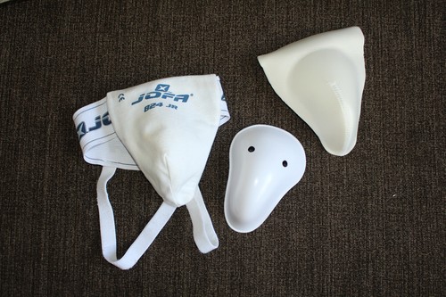 RARE! KHL Stock Vintage Hockey Jock Cup JOFA 824 JR  NHL - Picture 2 of 9