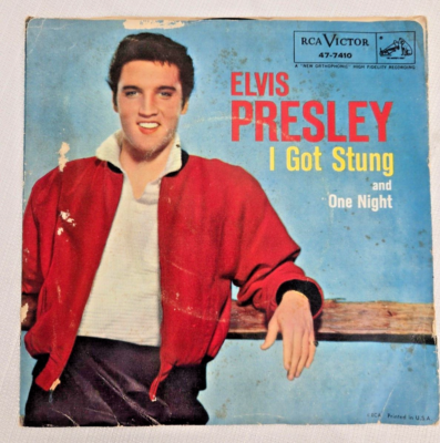 Elvis Presley ONE NIGHT / I GOT STUNG Ep Stereo Record | eBay