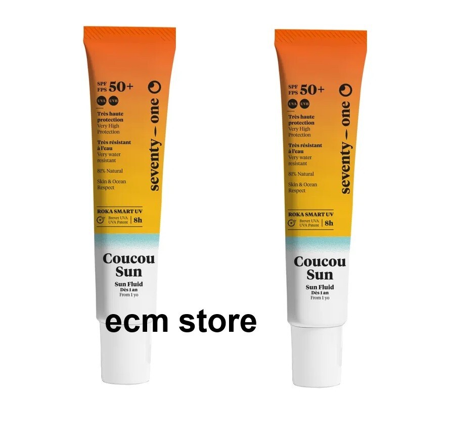 Crème solaire Coucou Sun Seventy One Percent pour vos journées de surf et plage