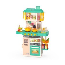 Kids Kitchen Play Set  Interactive Kids Kitchen Play Set with 50Pcs of Pre