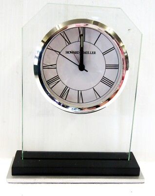 645- 785  EMERSON-HOWARD MILLER TABLE MANTEL CLOCK  