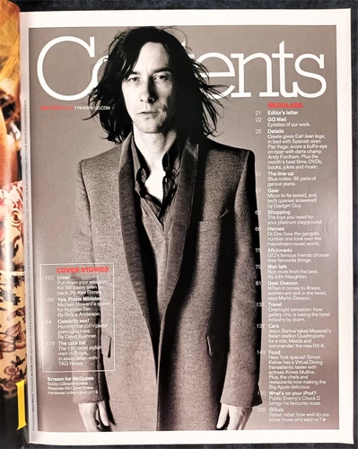 GQ Magazine May 2004. Uma Thurman. Very Good - Picture 3 of 4