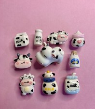 Cow shoe charms x 10