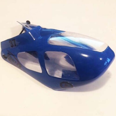 AG1000 REPLACEMENT SABATTINI CAP COVER VTX-020 CANOPY BLUE HELI MODEL MAKING