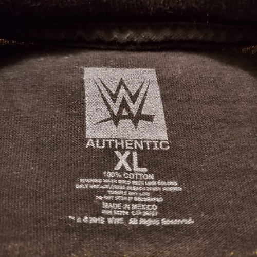 WWE Ronda Rousey Shirt Adult XL Baddest on the Planet Wrestling Double Sided - Picture 6 of 6
