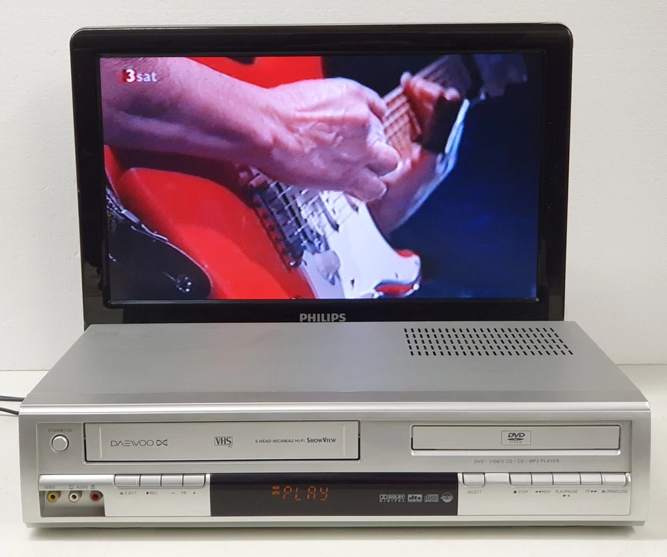 Daewoo SG-9201 Defekt DVD & VHS TV Videorecorder Video Band Kassette Recorder - Bild 2 von 4