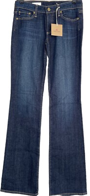 NWT AG Adriano GoldSchmied Size 26R The Jessie Curvy Boot Fit Dark Wash Jean