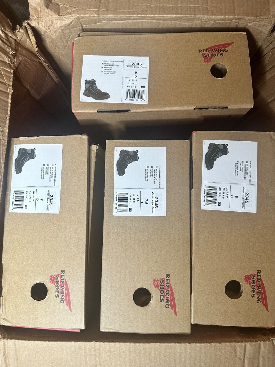 Red Wing 2345 Tradeswoman Women's 9D 6-Inch Waterproof Safety Toe