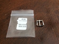 Rolex new Old Stock Vintage Tang Buckle 8mm Silver color Original Authentic