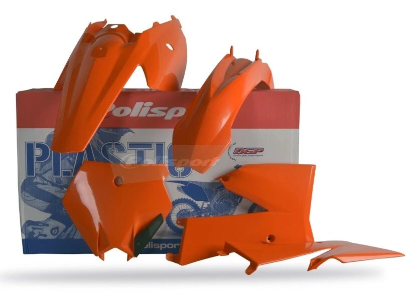 Kit plastique POLISPORT motocross KTM SX 85 2006 - 2012 orange - Photo 1/1