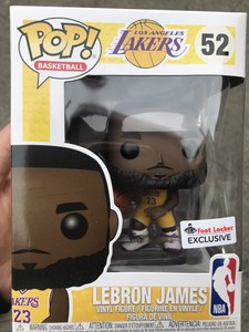 lebron james funko pop lakers footlocker