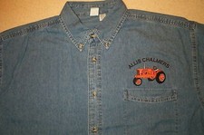 Allis Chalmers WD-45 Denim Shirt w/Pocket