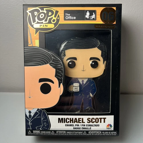 Funko Pop! Pin: Television - NBC The Office #06 Michael Scott Enamel Pin