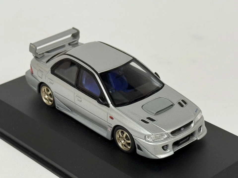 1/43 Kyosho Subaru Impreza S201 versión STi en plata KSR43117S Foto 4 de 4