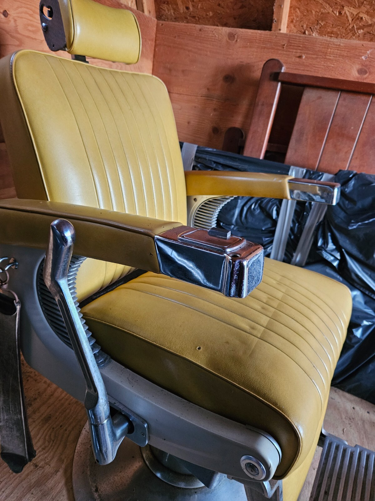 vintage belmont barber chair eBay