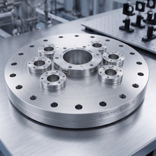 MDC Symmetrical Multiport Flange | 8.0" CF to 2.75" & 6x 1.33" CF Ports *