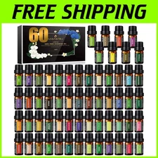 Essential Oils Variety Pack - 60 Scents for Diffuser