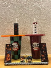 Demon Slayer Kimetsu no Yaiba Nichirin Sword Tumbler Set Mugen Castle Edition