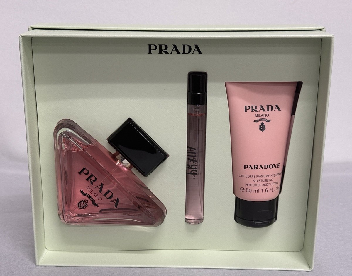 PRADA PARADOXE by Prada | Women's 3 Pc Gift Set: 3+0.33 Eau de