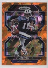 2021 Panini Prizm Orange Ice Prizm Vince Young #9 1pz4