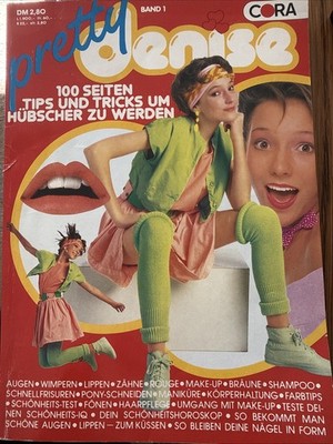 Nostalgie Retro CORA Pretty Denise 100 Tipps Um Hübsch zu werden Heft 1 ,  100S.
