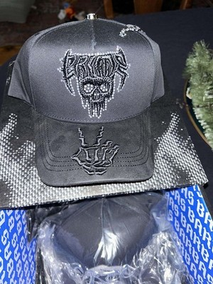 El BARBAS hats *CRIME * Ready to ship same day of buying it - Black SnapBack Hat
