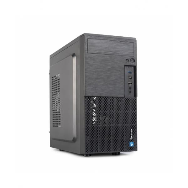 Vultech Nero Case Micro-Atx Con Alimentatore 1X Usb (Matx, Mini-Itx), Case Pc, - Immagine 6