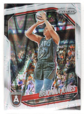 2025 Panini WNBA Prizm BRIONNA JONES White Seismic Prizm card #107