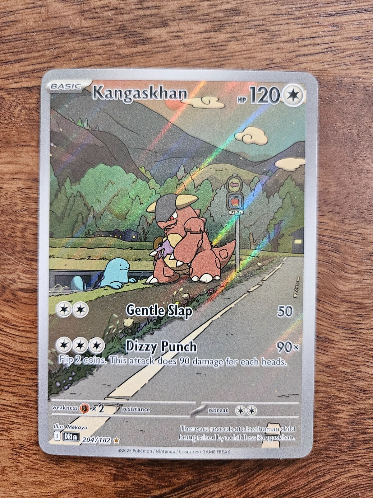 Pokémon TCG Kangaskhan 204/182 Illustration Rare Destined Rivals