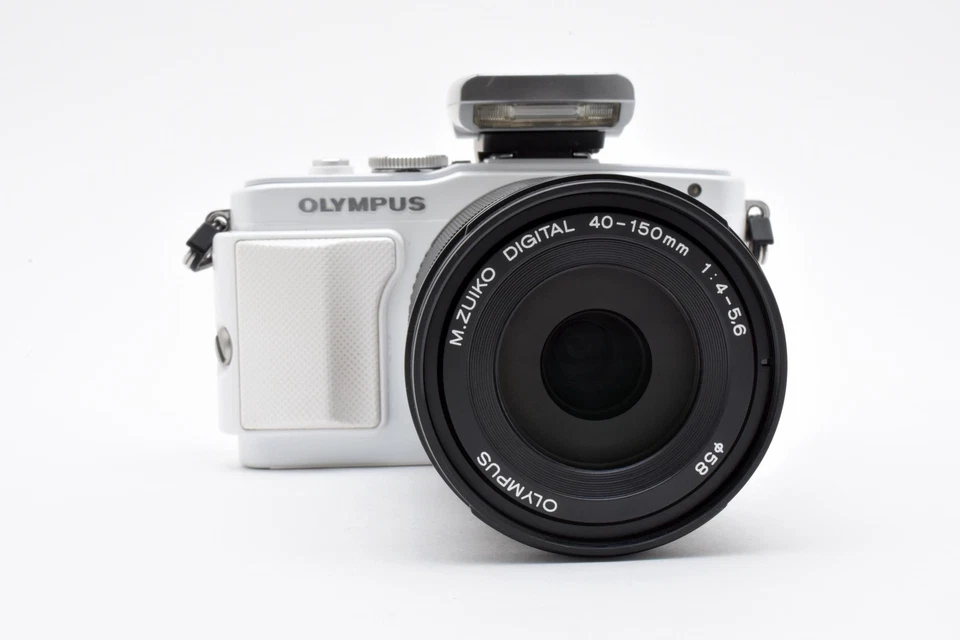 [Casi COMO NUEVO] Objetivo Olympus PEN Lite E-PL6 + M Zuiko Digital ED 40-150 4-5.6 JAPÓN Foto 3 de 4