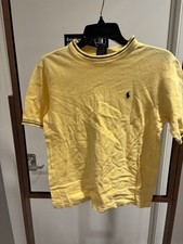 Ralph Lauren Polo Boys Pique Knit Shirt Size YOUTH Medium